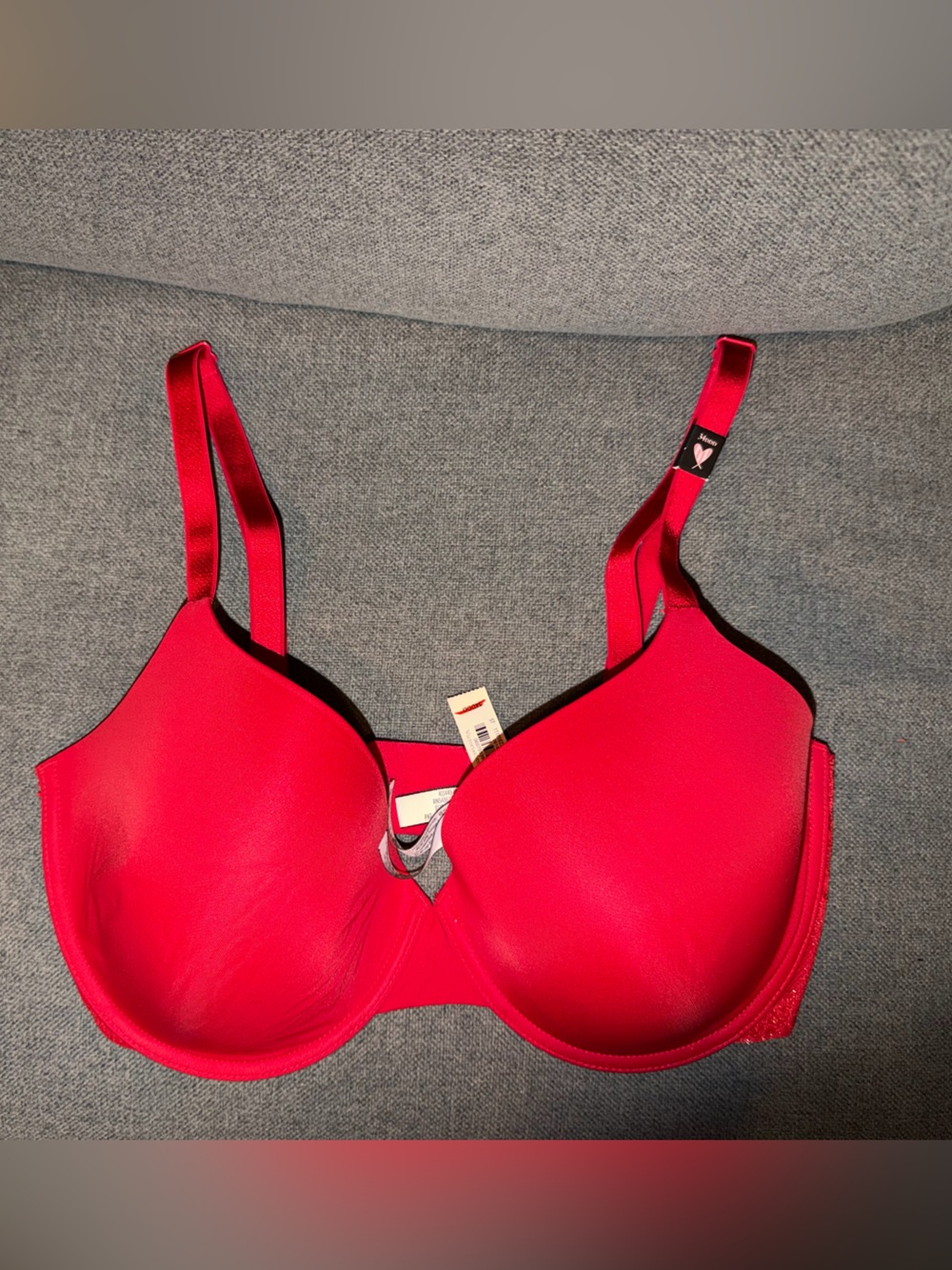 Victoria's Secret Bright Red Molded T-Shirt Bra 34DDD